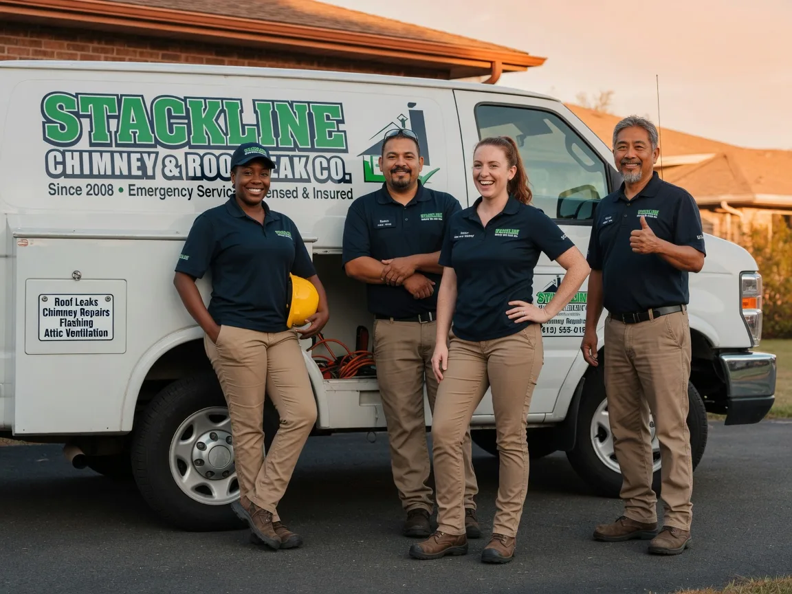 Chimney flashing repair company in Hostetter, PA